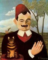 Henri Rousseau - Portrait of Pierre Loti